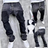 Vintage Men's Distressed Bell Bottom Jeans – Workwear Denim for Outdoor & Trade  Adomoo
